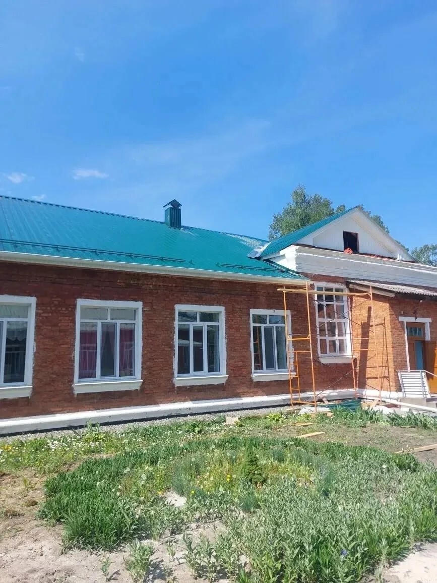 Близится к завершению ремонт Патрикеевской школы.