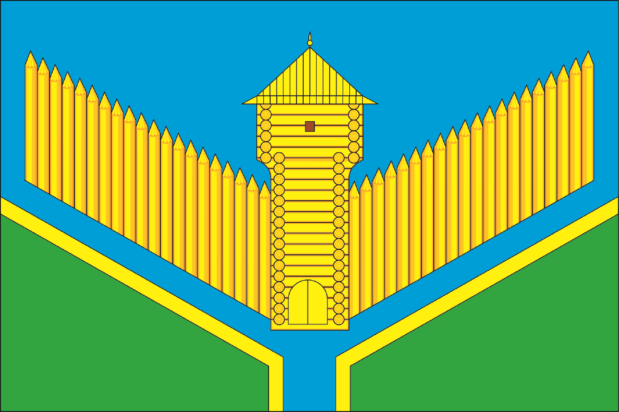Флаг МО &amp;quot;Базарносызганский район.